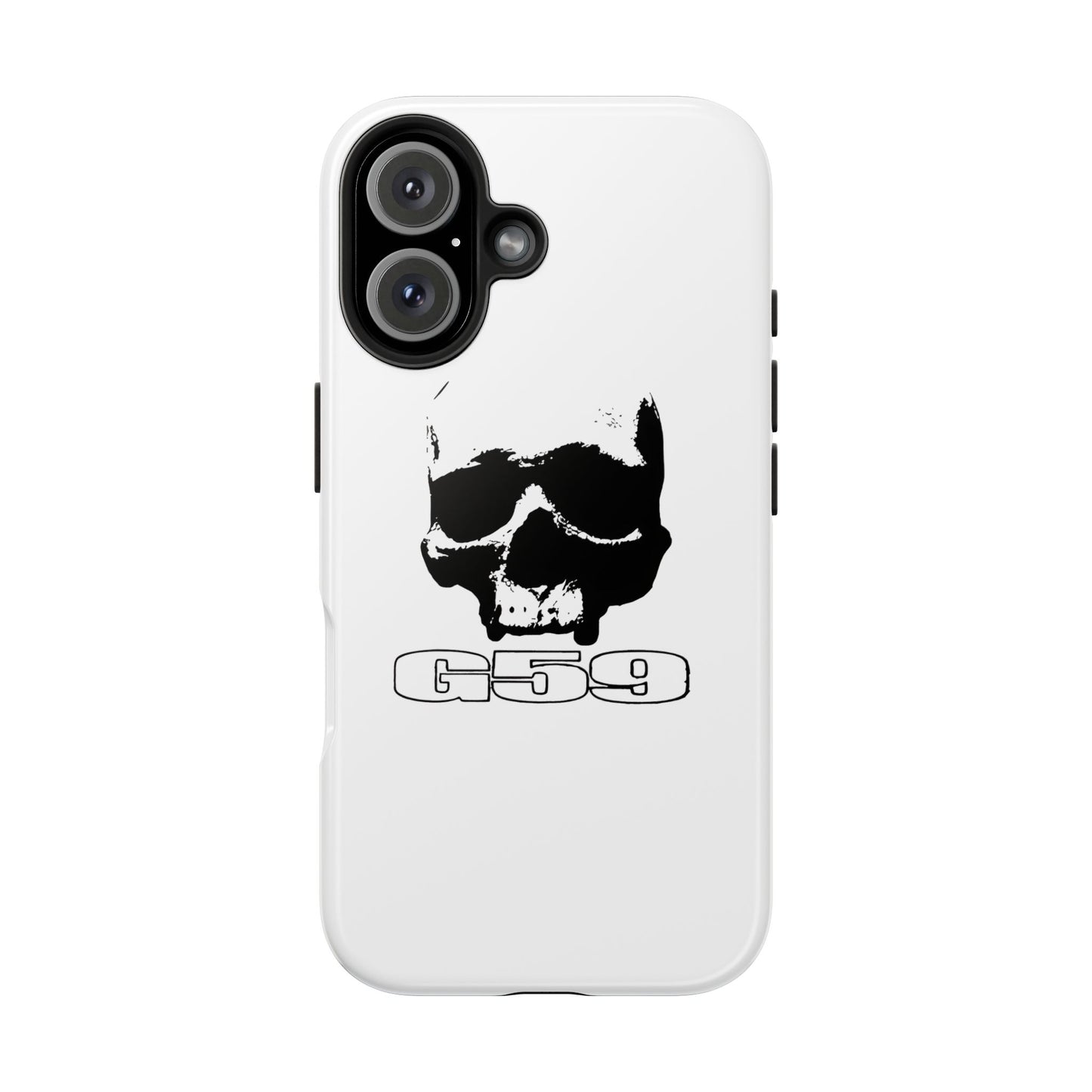White G59 Tough Phone Case
