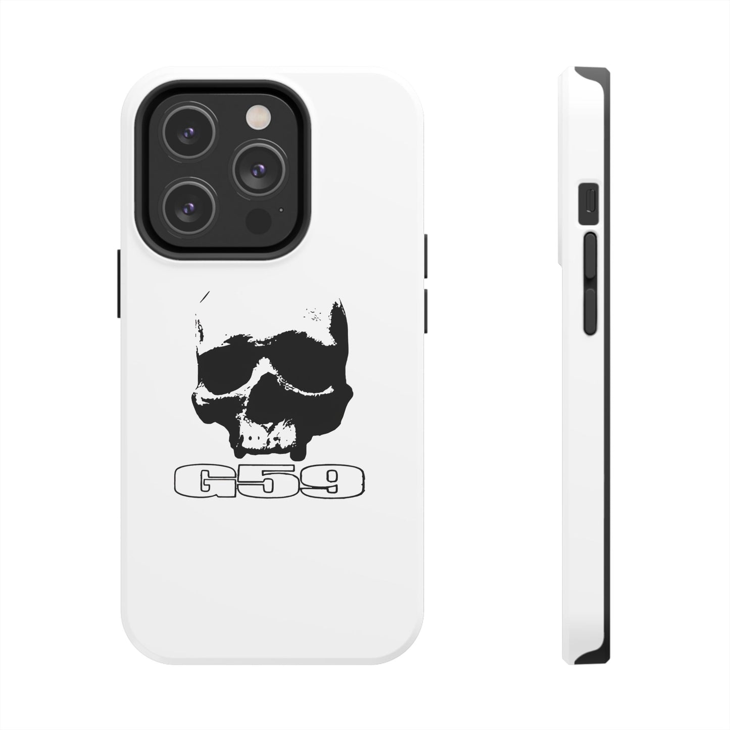 White G59 Tough Phone Case