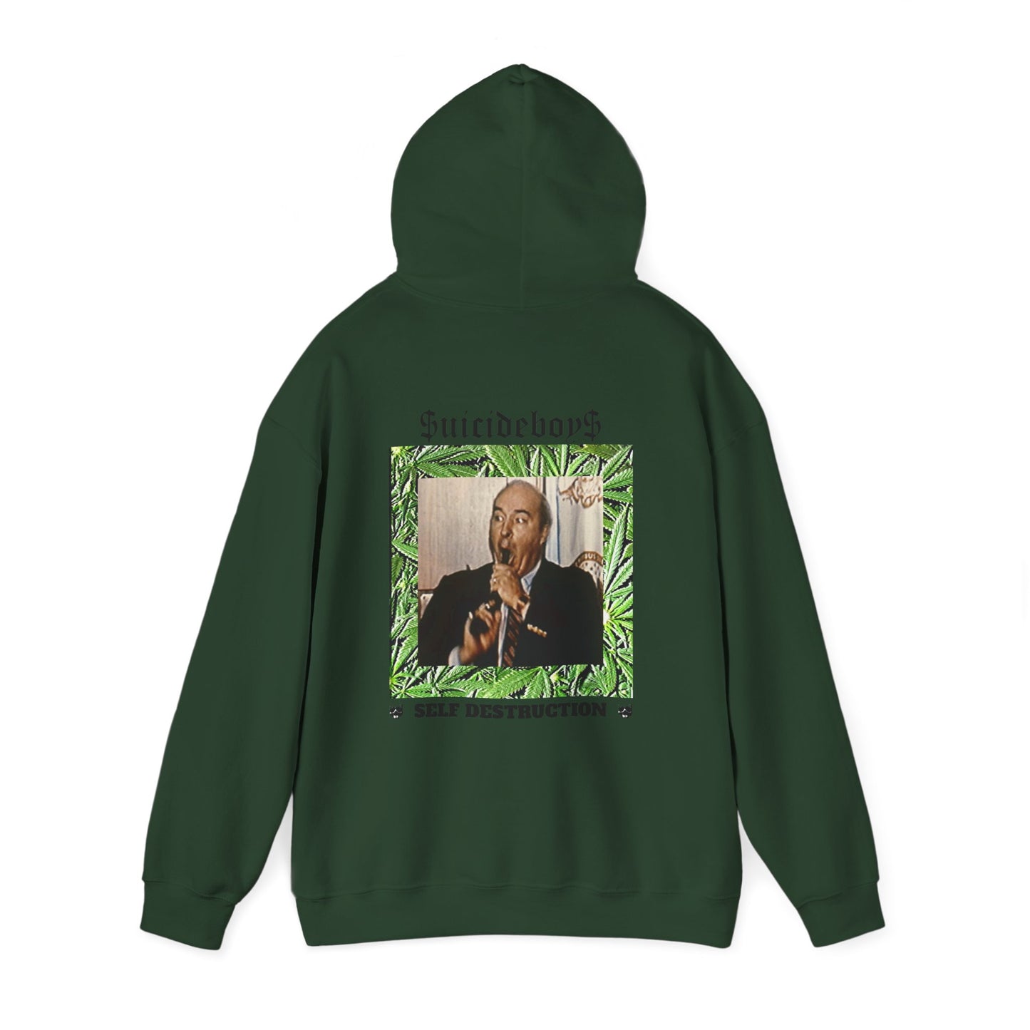SuicideBoys Self Destruction Album Cover Hoodie