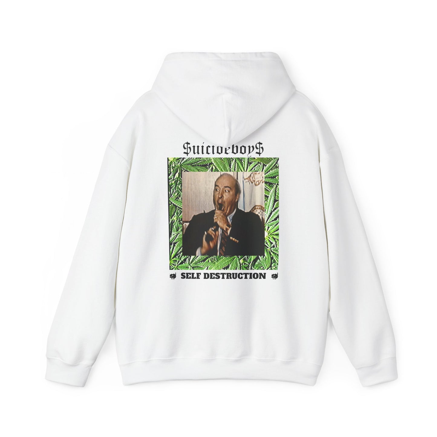 SuicideBoys Self Destruction Album Cover Hoodie