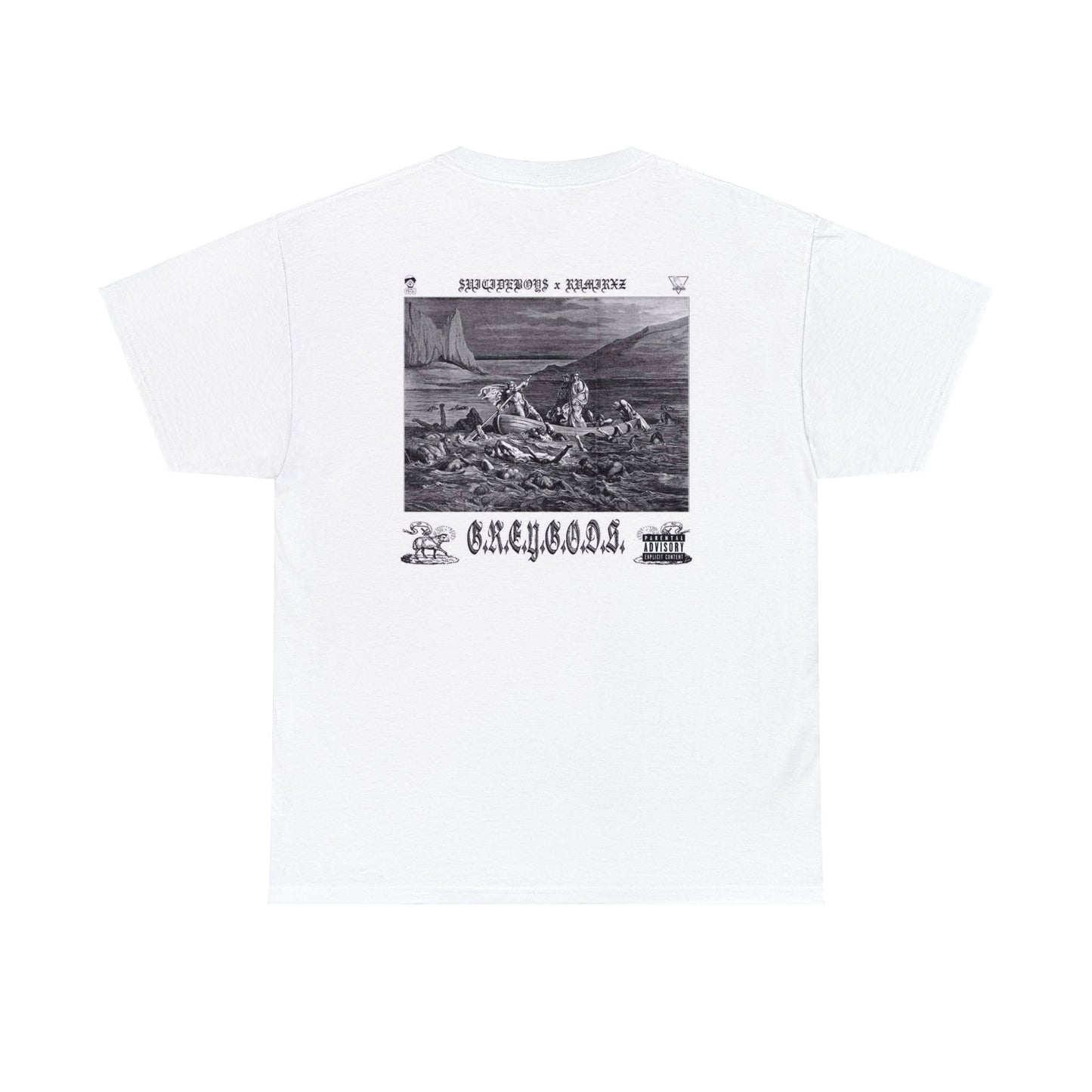 SuicideBoys G.R.E.Y.G.O.D.S Album Cover T-shirt