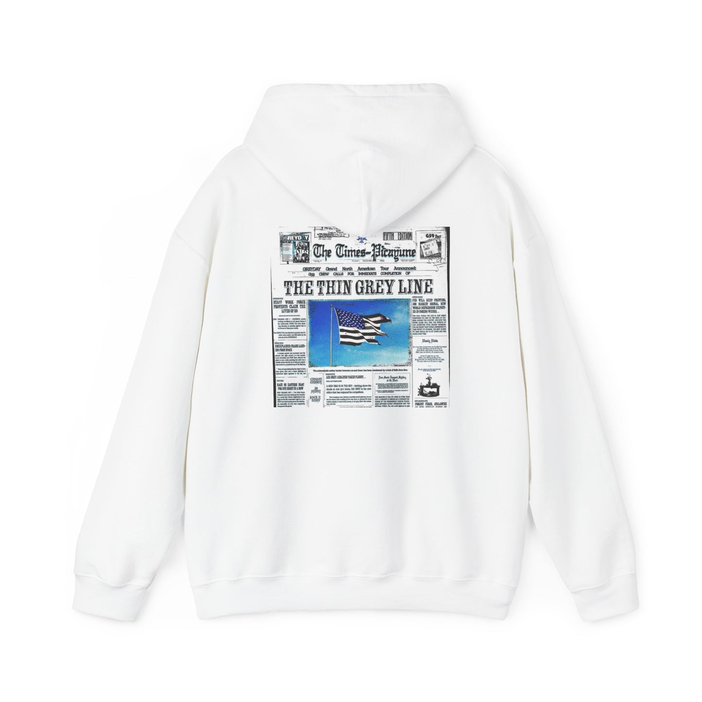 SuicideBoys The Thin Grey Line Single Cover Hoodie