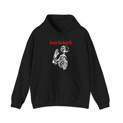 SuicideBoys Praying Skeleton Hoodie v2