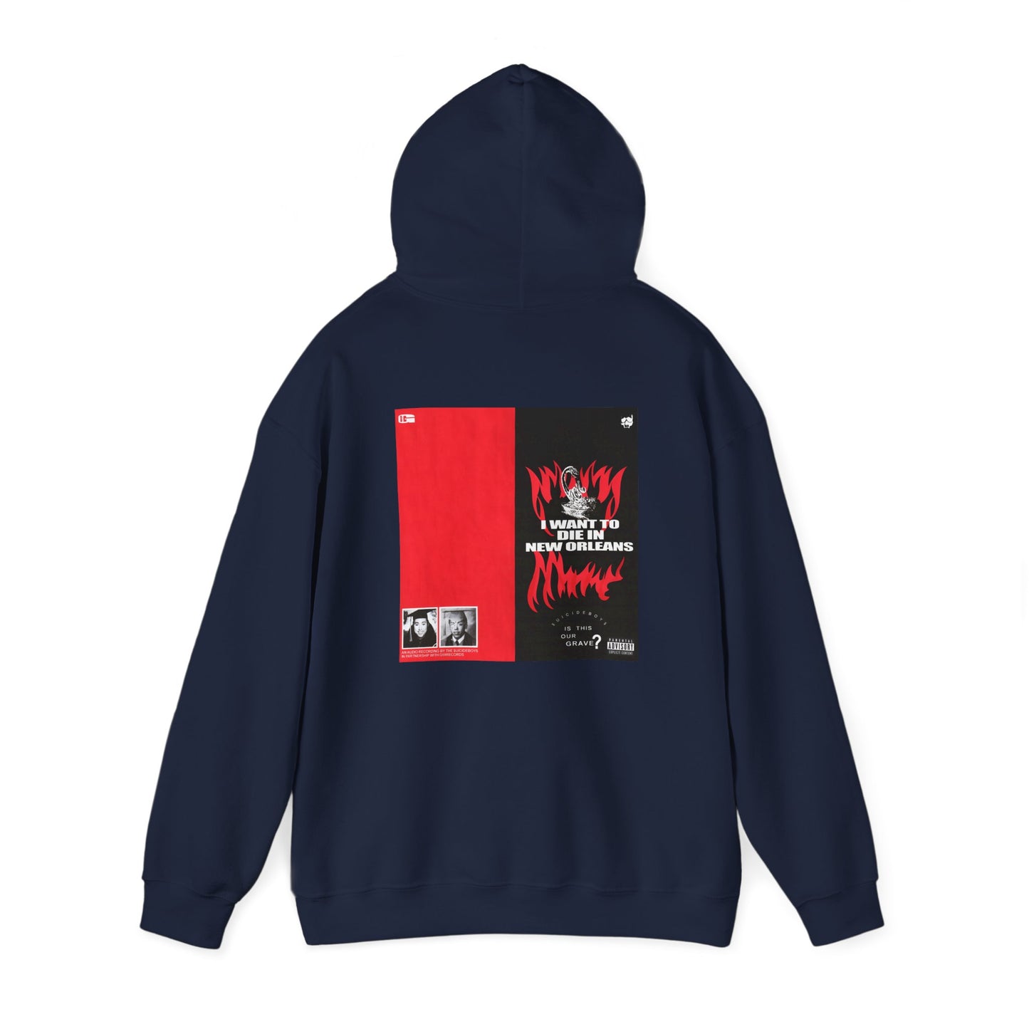 SuicideBoys I Want To Die in New Orleans Album Cover Hoodie