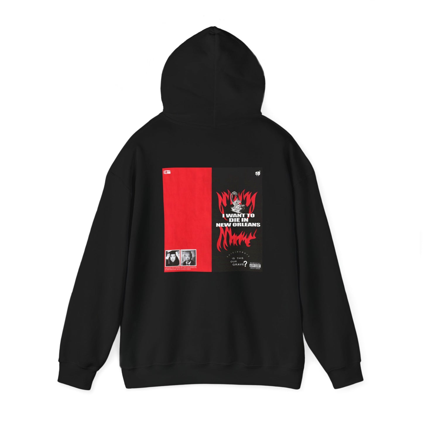 SuicideBoys I Want To Die in New Orleans Album Cover Hoodie