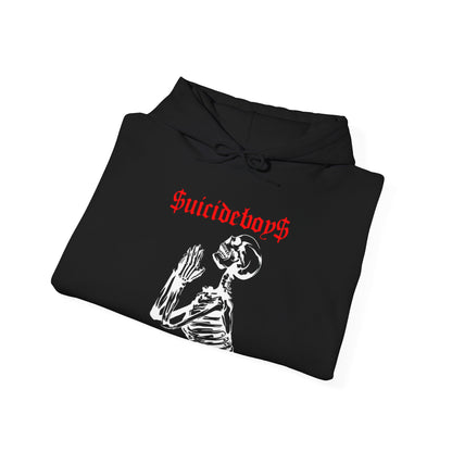 SuicideBoys Praying Skeleton Hoodie v2