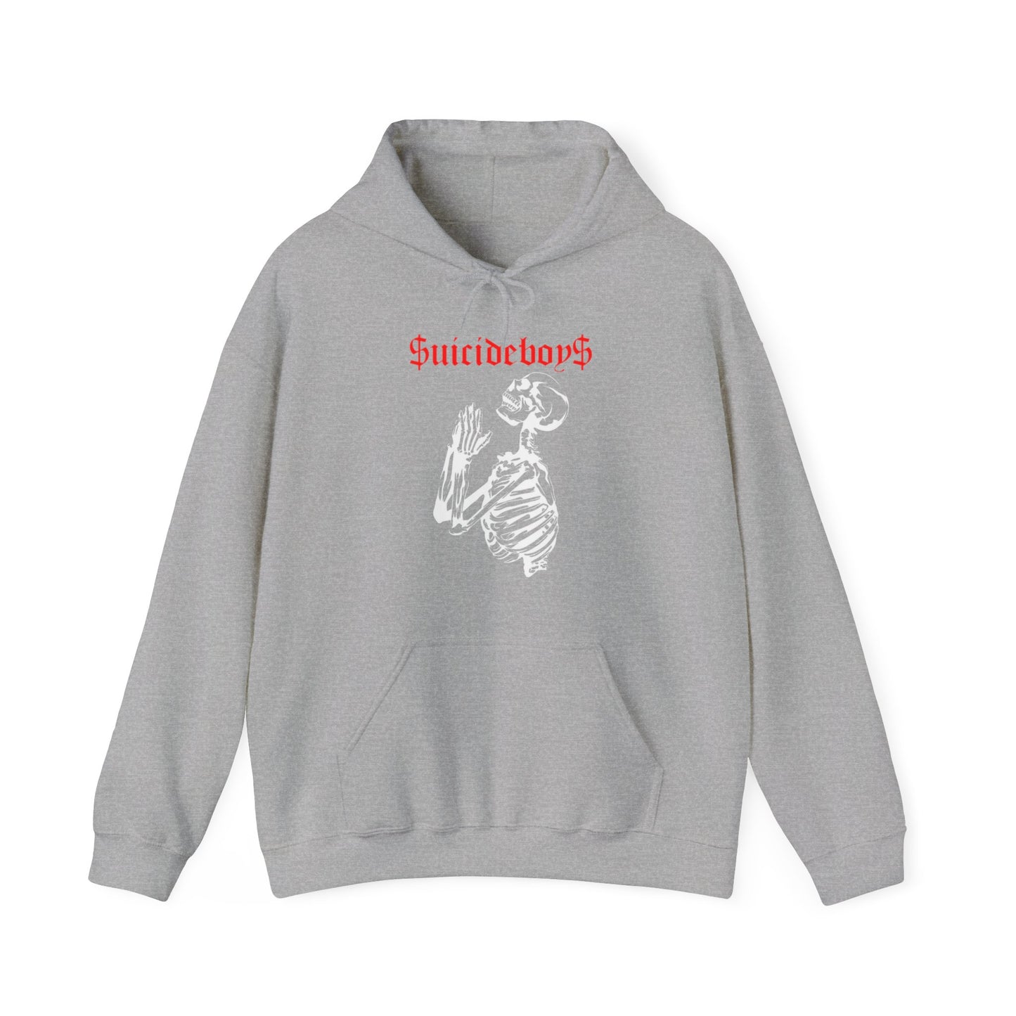 SuicideBoys Praying Skeleton Hoodie v2