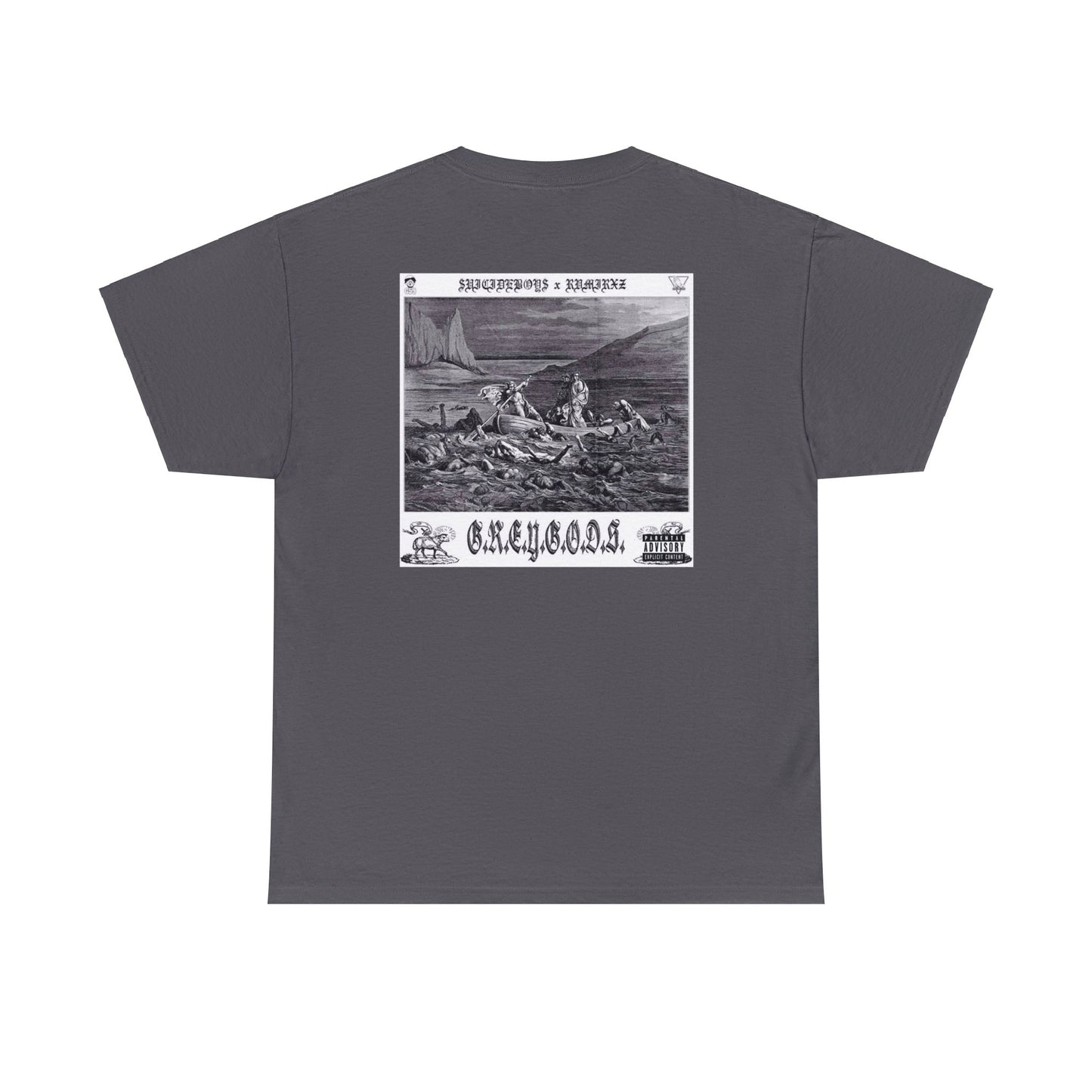 SuicideBoys G.R.E.Y.G.O.D.S Album Cover T-shirt