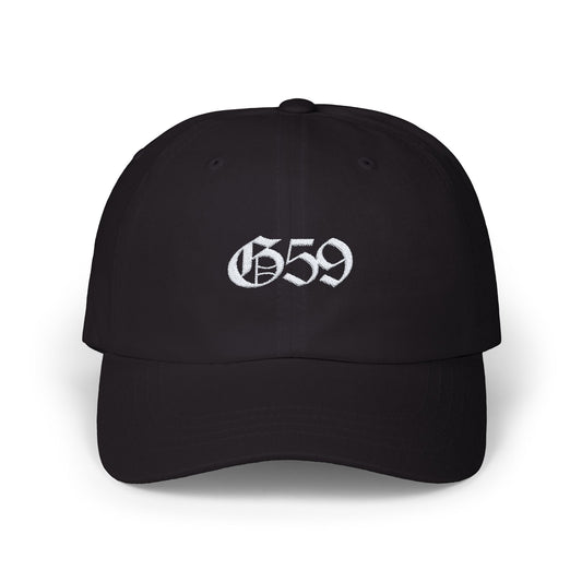 G59 Embroidered Black Hat