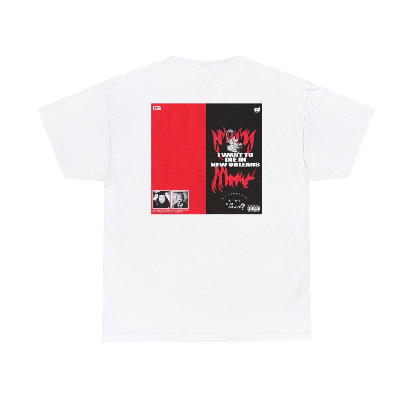 SuicideBoys I Want to Die In New Orleans Album Cover T-shirt