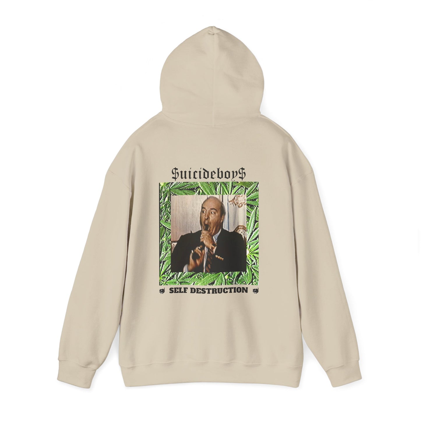 SuicideBoys Self Destruction Album Cover Hoodie