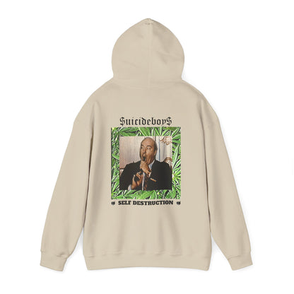 SuicideBoys Self Destruction Album Cover Hoodie