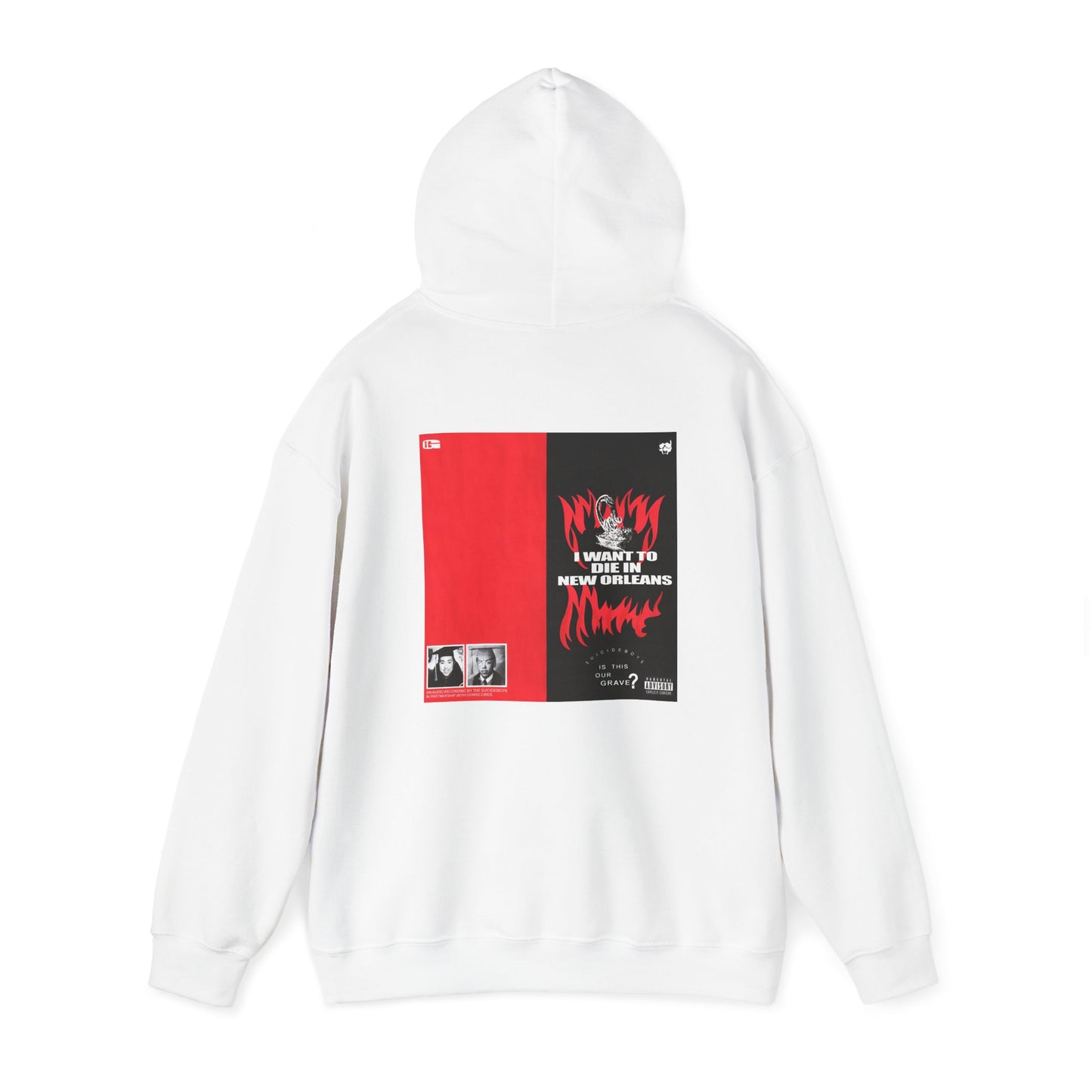 SuicideBoys I Want To Die in New Orleans Album Cover Hoodie