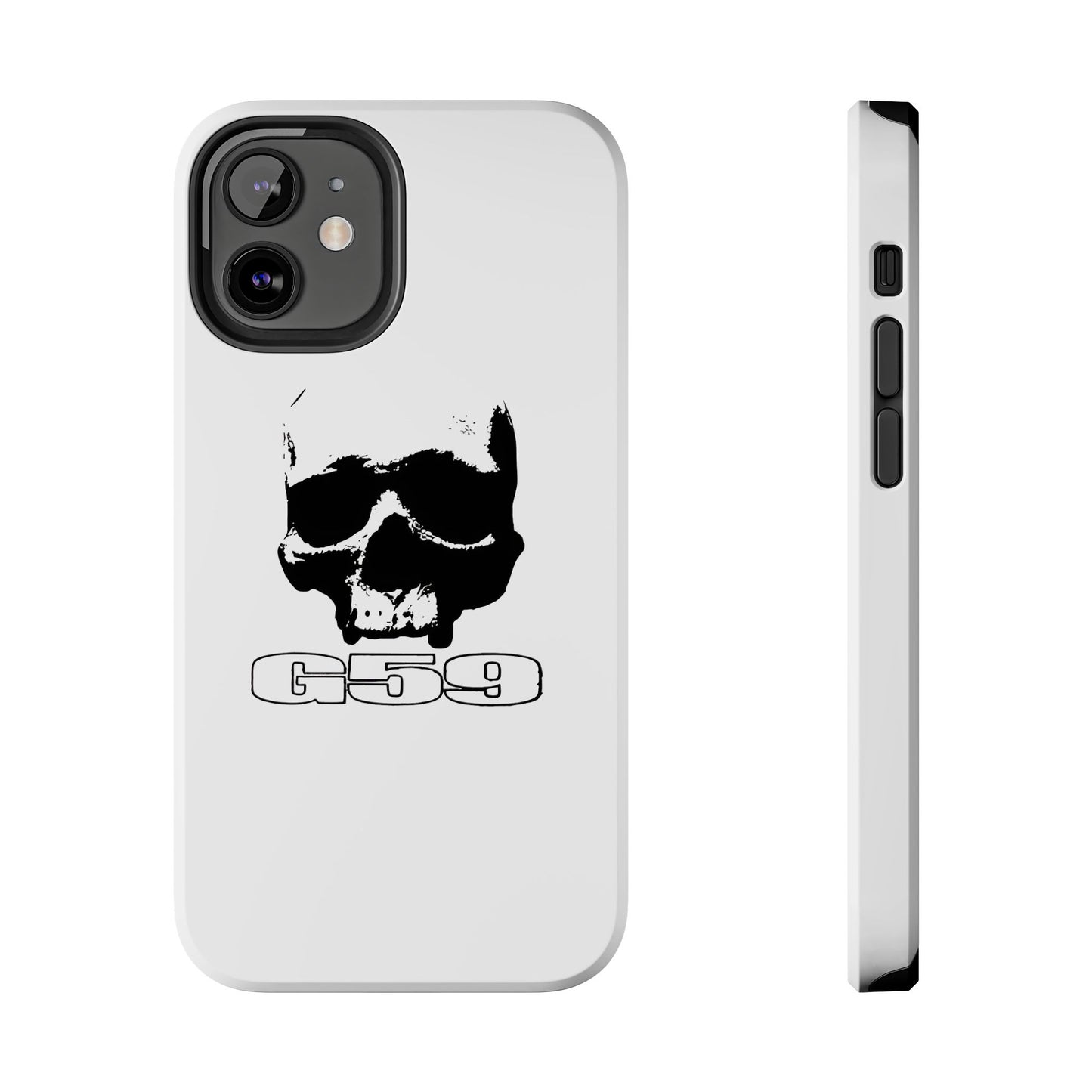 White G59 Tough Phone Case