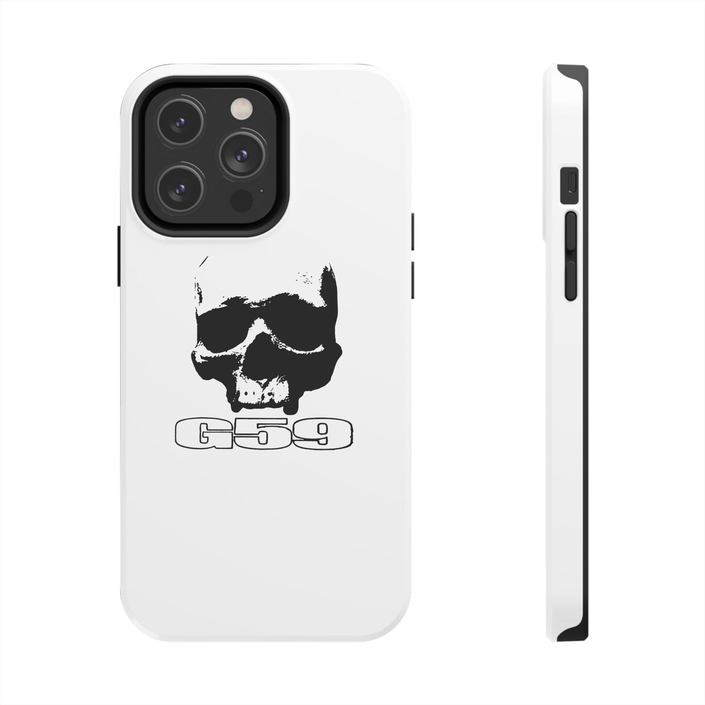 White G59 Tough Phone Case