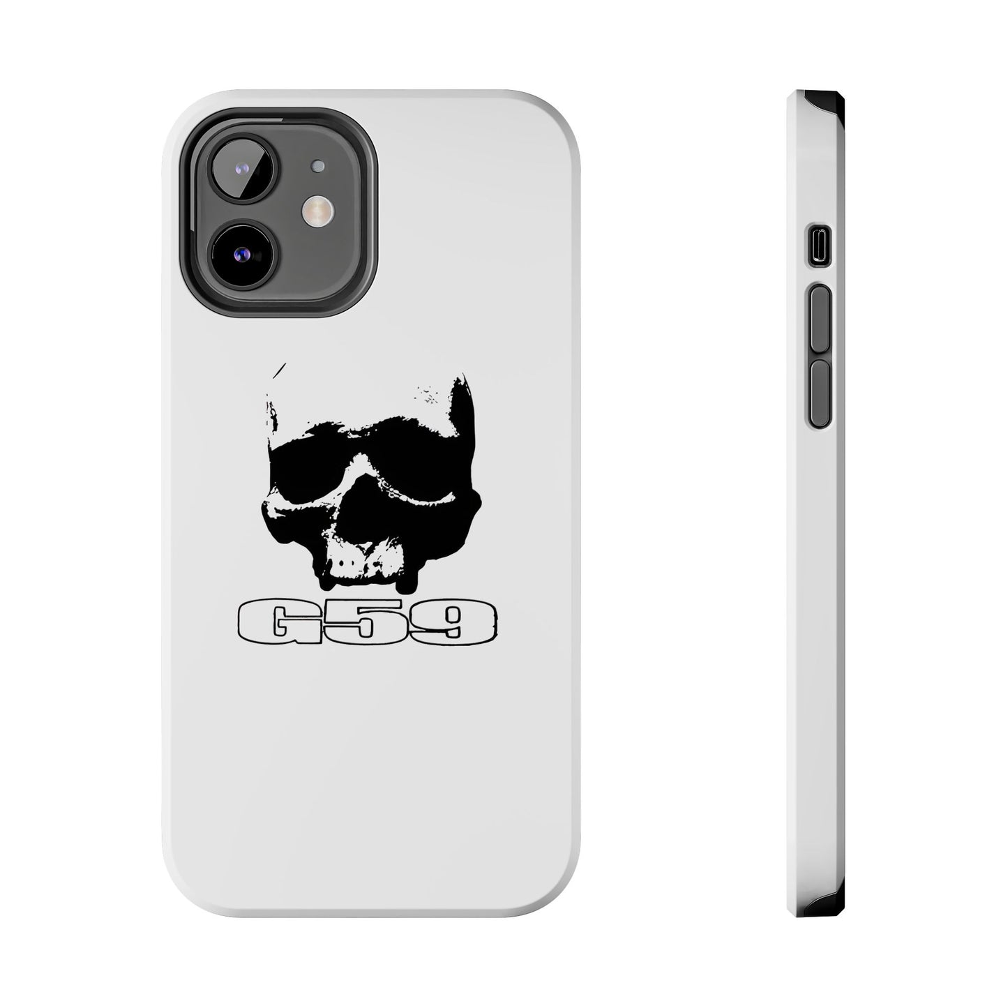 White G59 Tough Phone Case