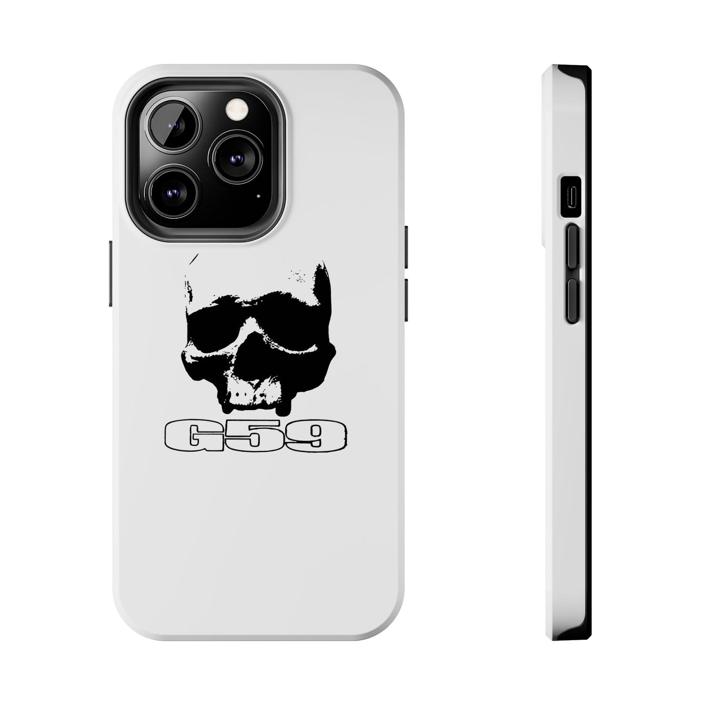 White G59 Tough Phone Case