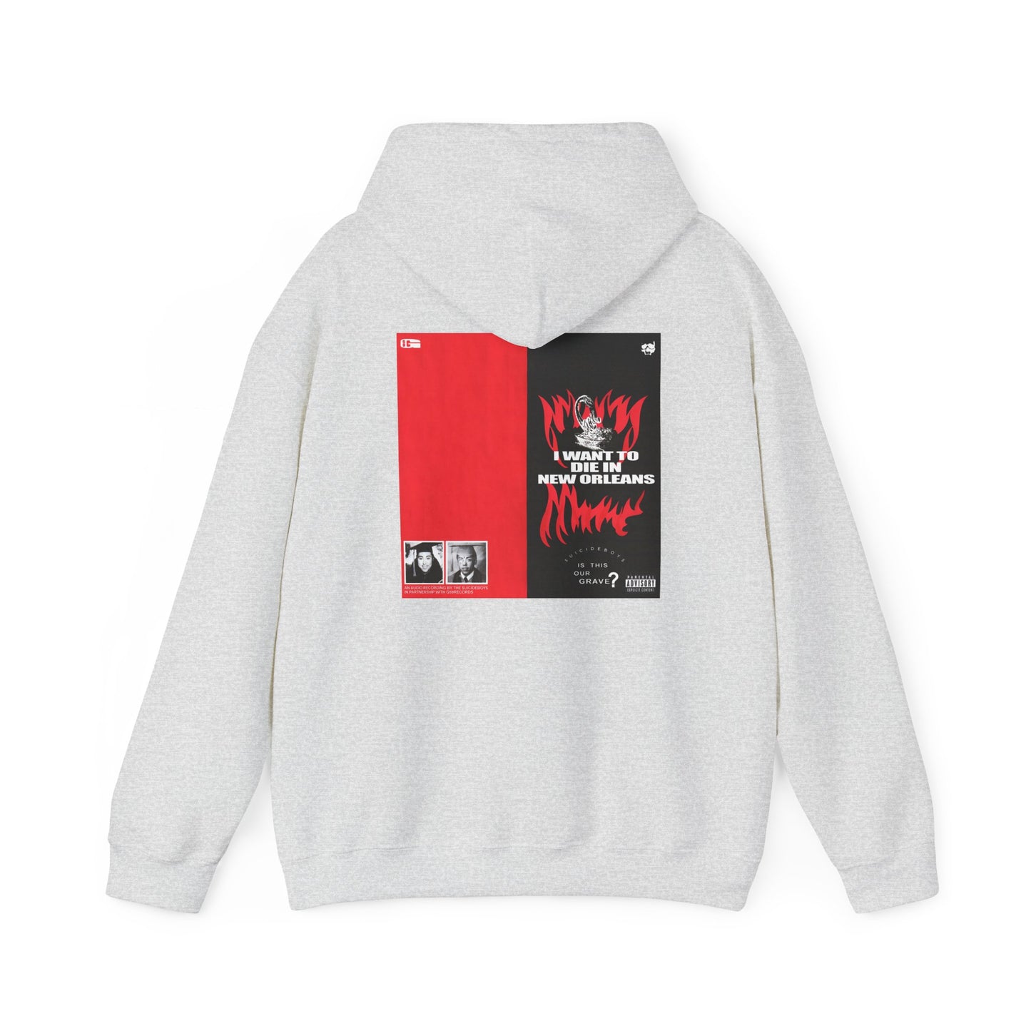 SuicideBoys I Want To Die in New Orleans Album Cover Hoodie