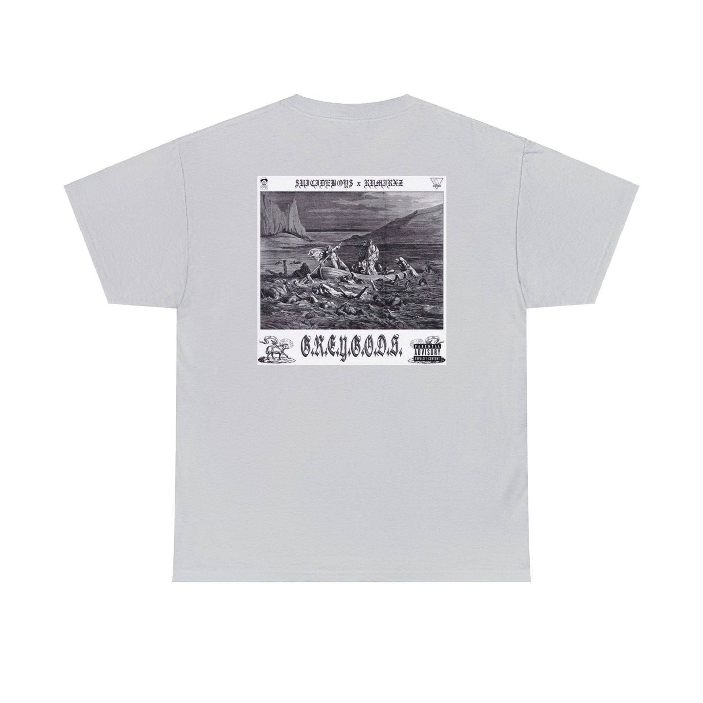 SuicideBoys G.R.E.Y.G.O.D.S Album Cover T-shirt