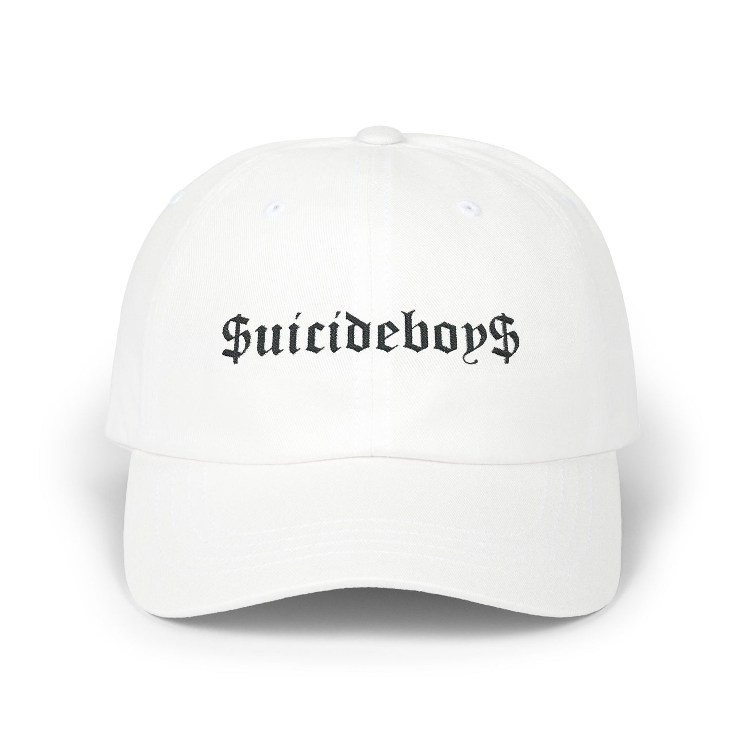 Suicideboys Embroidered White / Stone Hat