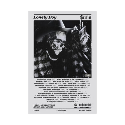 SuicideBoys Lonely Boy Album Poster