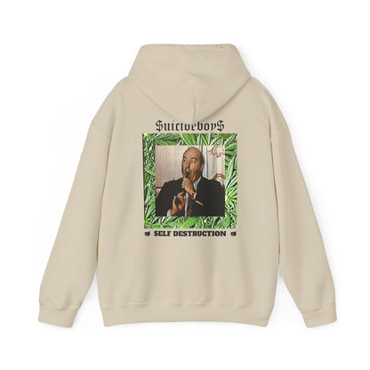 SuicideBoys Self Destruction Album Cover Hoodie