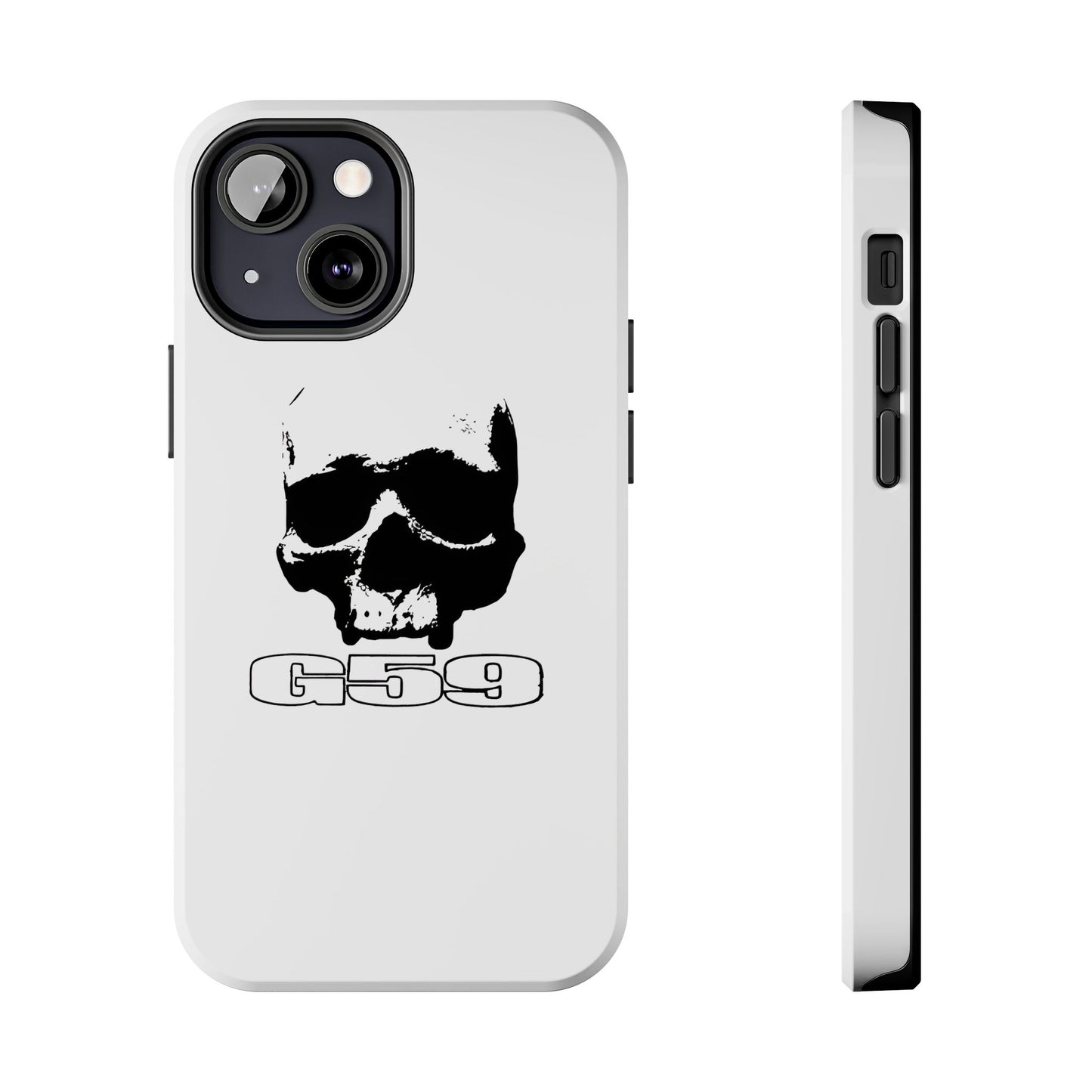 White G59 Tough Phone Case