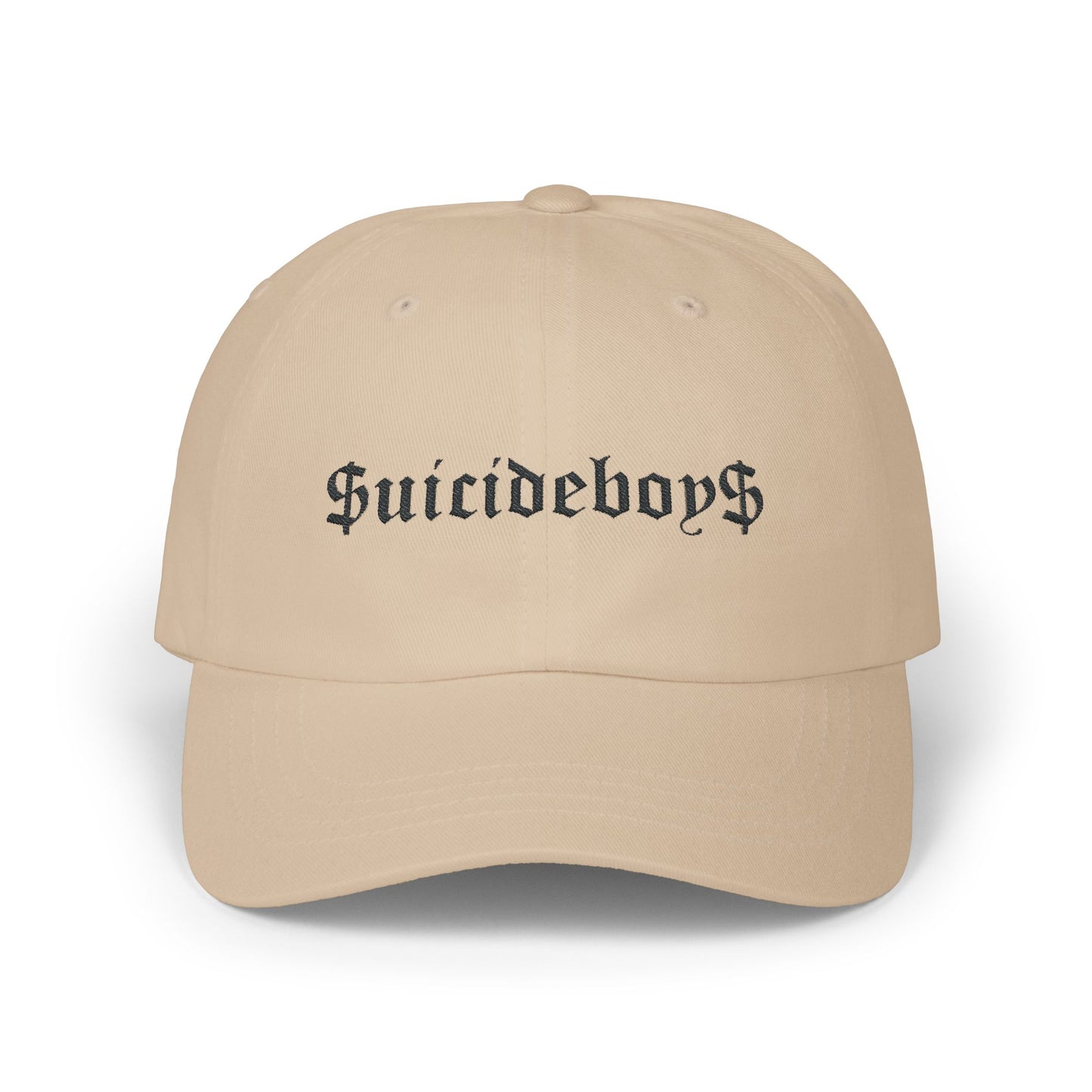 Suicideboys Embroidered White / Stone Hat