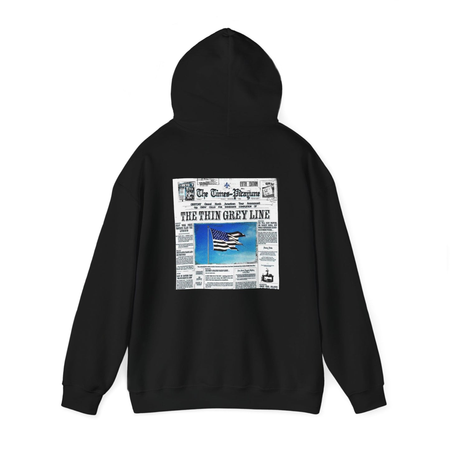 SuicideBoys The Thin Grey Line Single Cover Hoodie