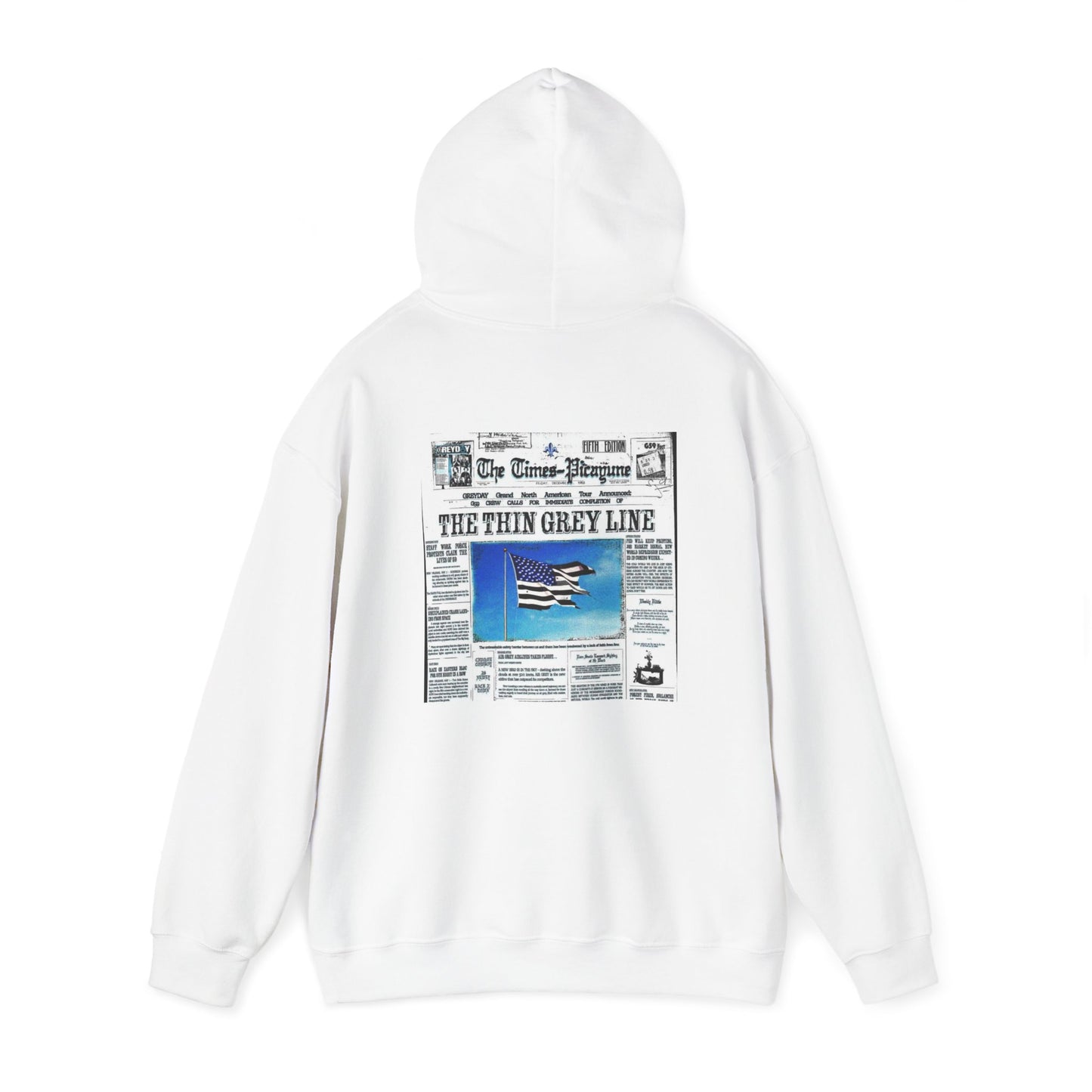 SuicideBoys The Thin Grey Line Single Cover Hoodie