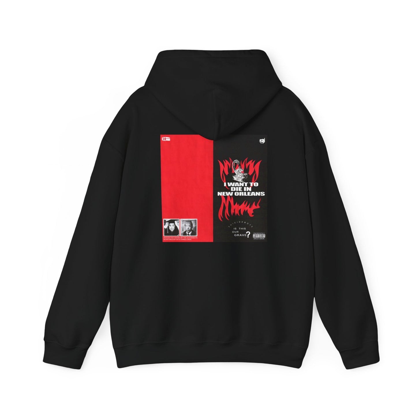 SuicideBoys I Want To Die in New Orleans Album Cover Hoodie