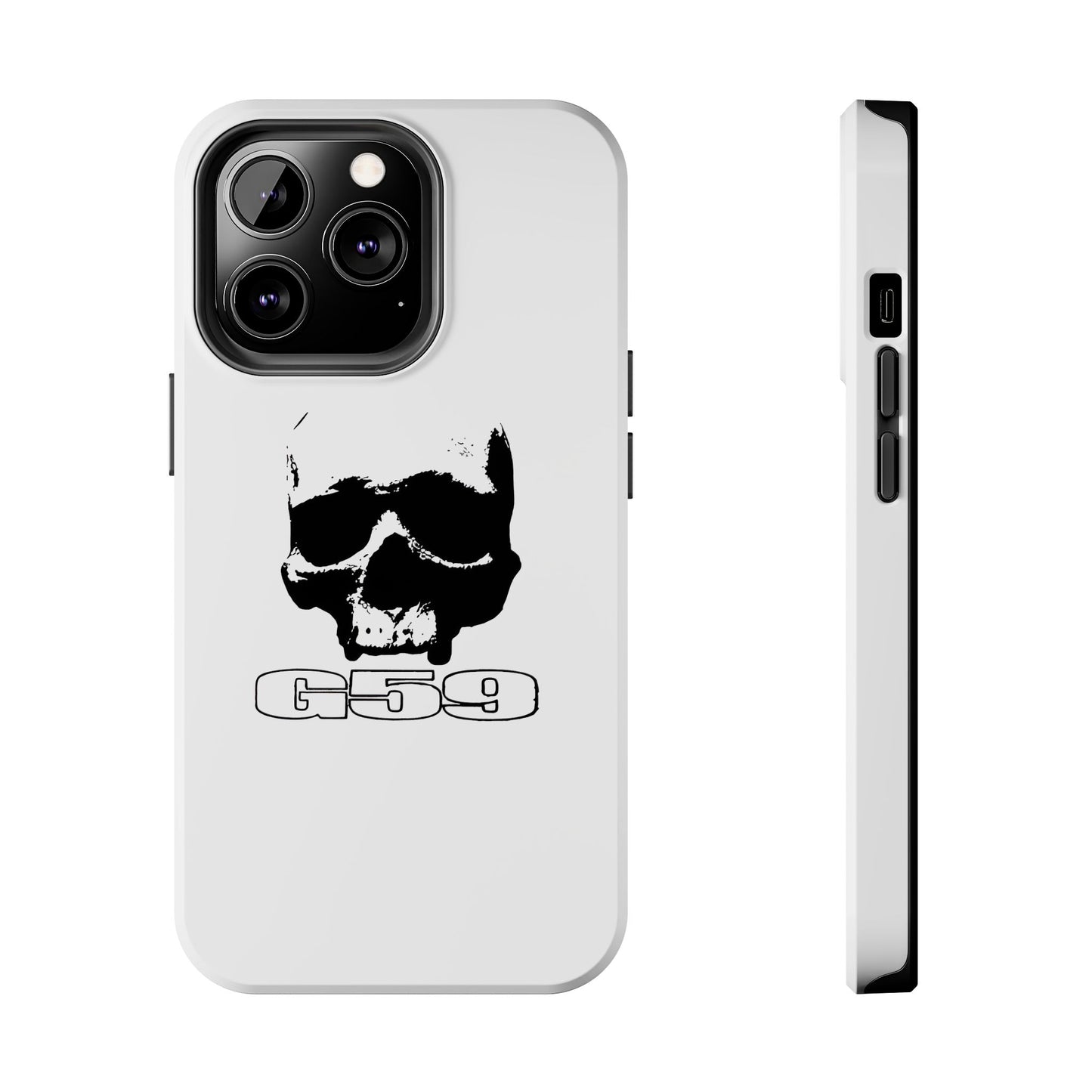 White G59 Tough Phone Case