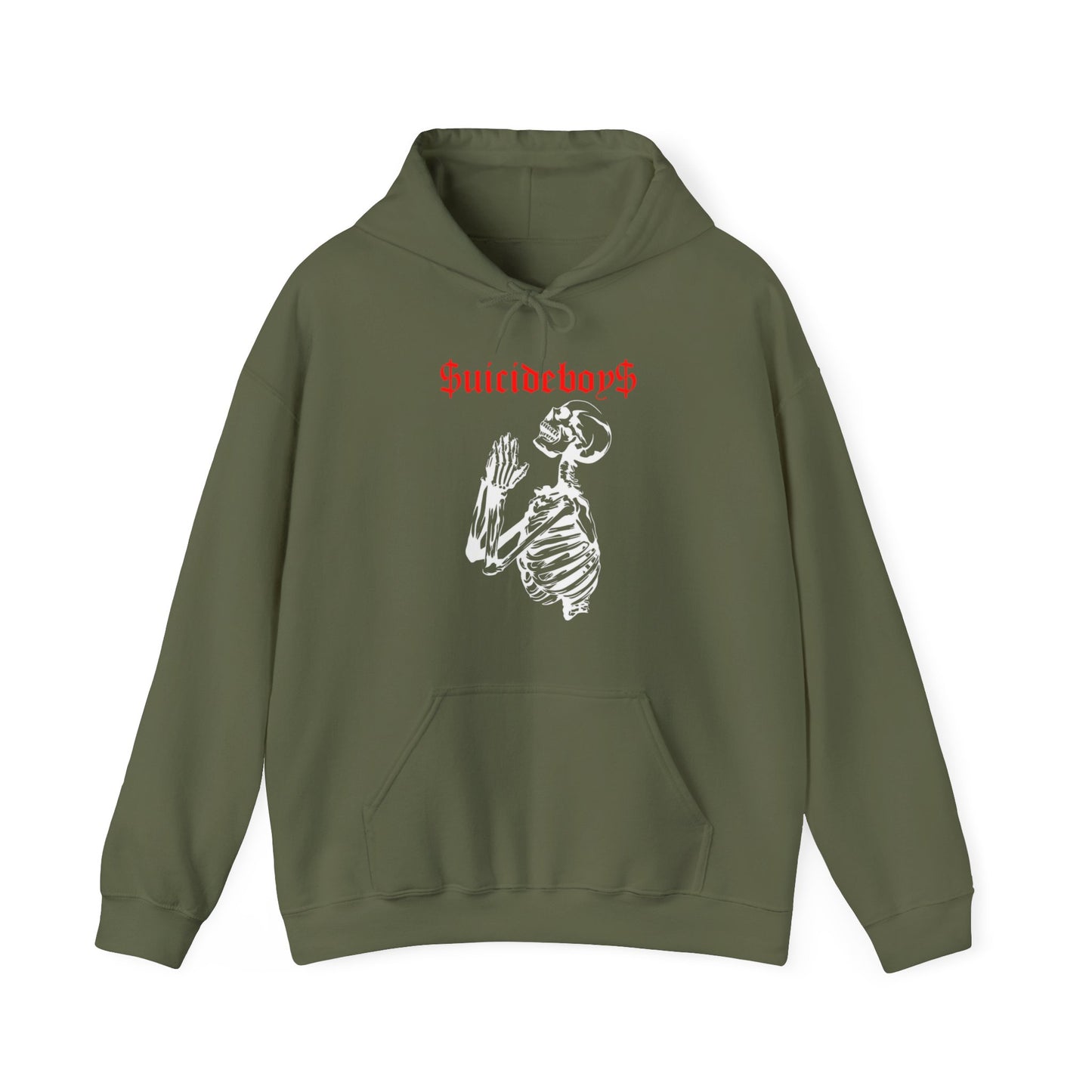 SuicideBoys Praying Skeleton Hoodie v2