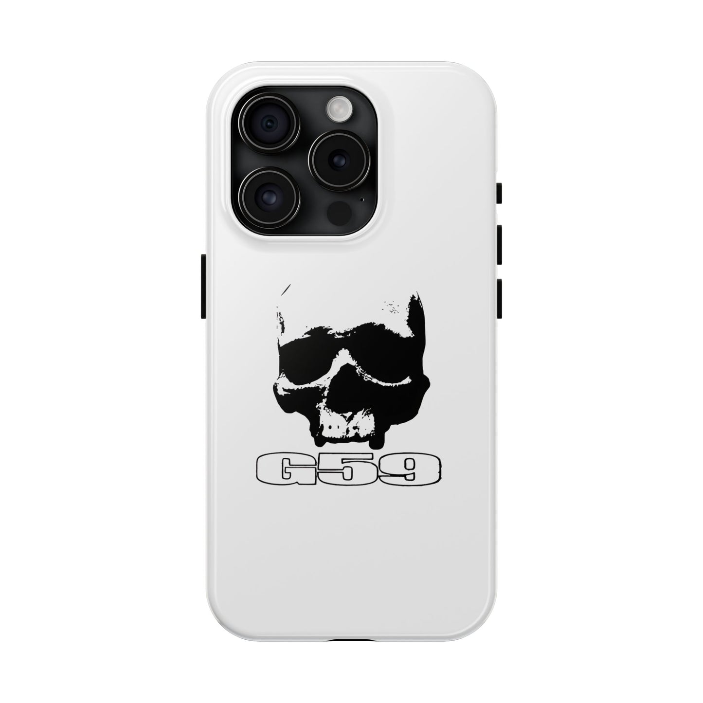 White G59 Tough Phone Case