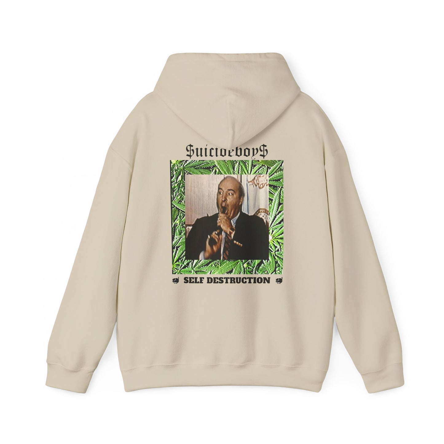 SuicideBoys Self Destruction Album Cover Hoodie