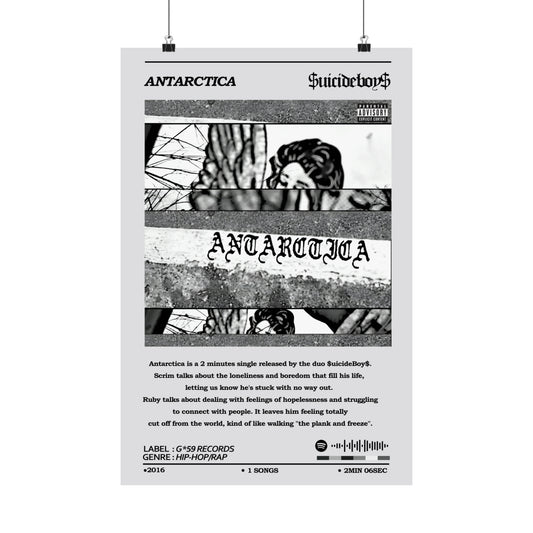 SuicideBoys Antartica Poster