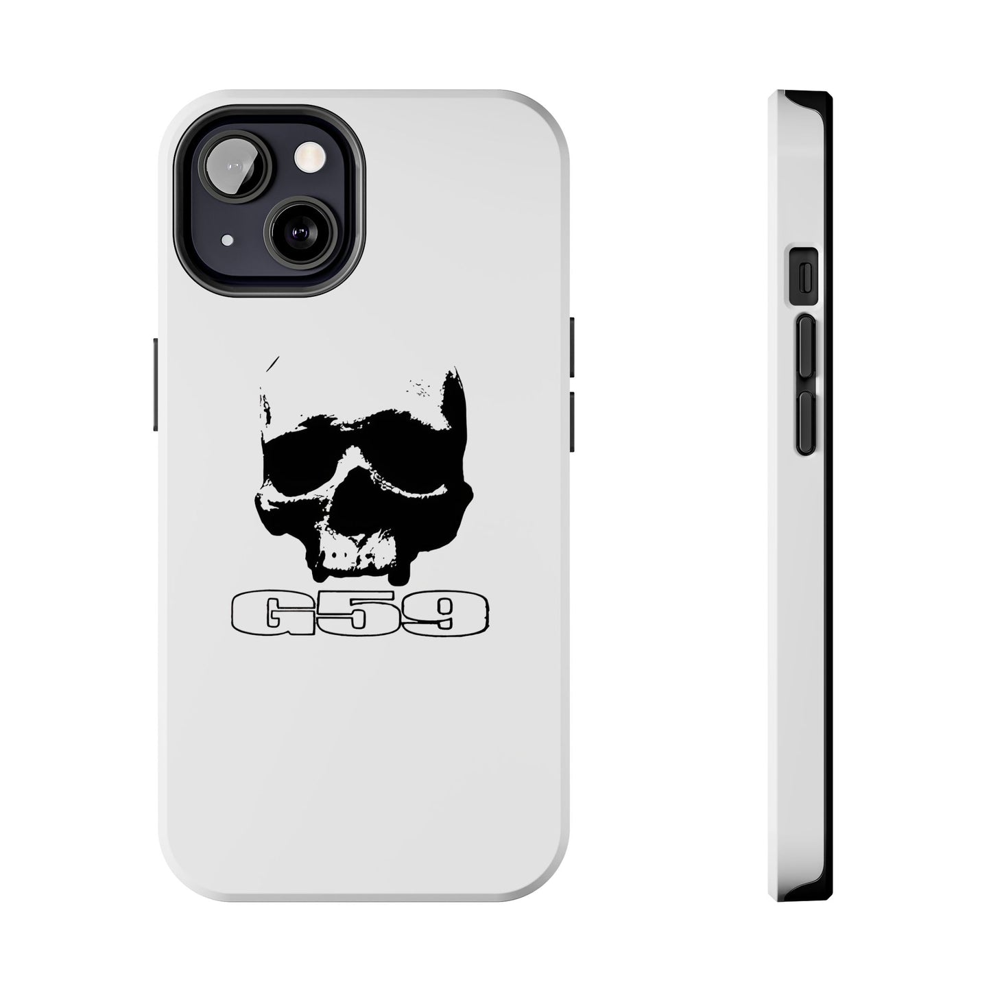 White G59 Tough Phone Case