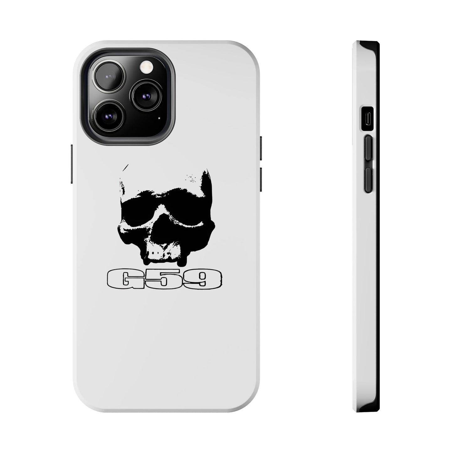 White G59 Tough Phone Case