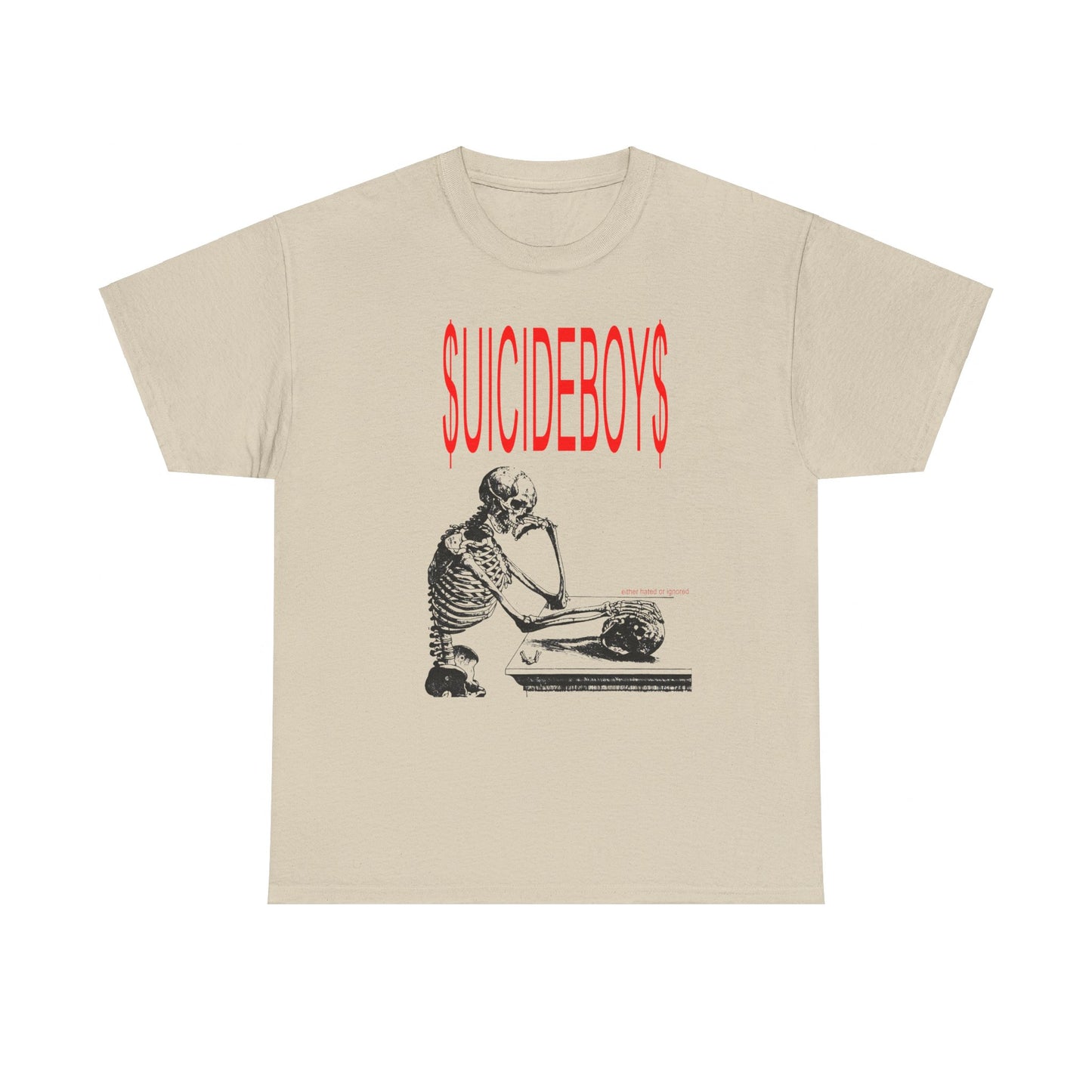 SuicideBoys Heiter Hated or Ignored T-shirt v2