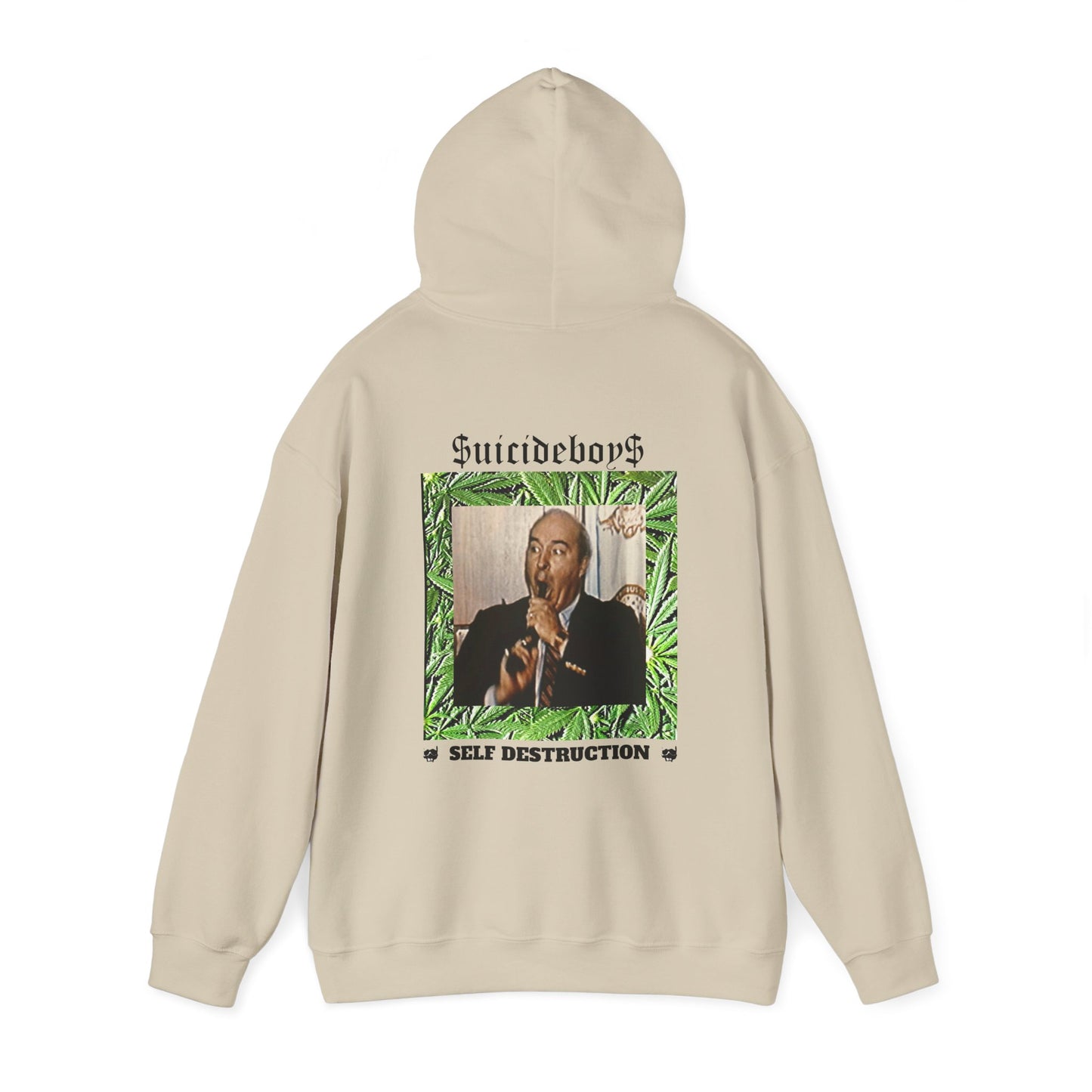 SuicideBoys Self Destruction Album Cover Hoodie