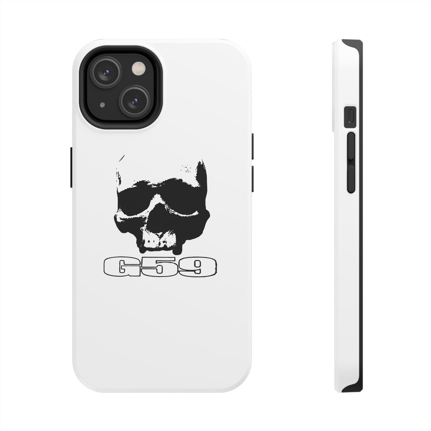 White G59 Tough Phone Case